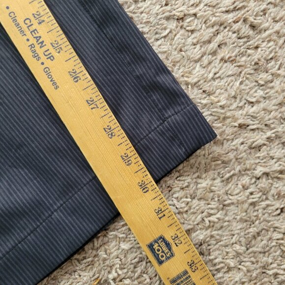 Nike Golf Pants Mens 34x30 Blue Dri-Fit Casual Preppy Outdoor Striped - Picture 4 of 7